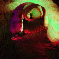 Höhlenausleuchtung